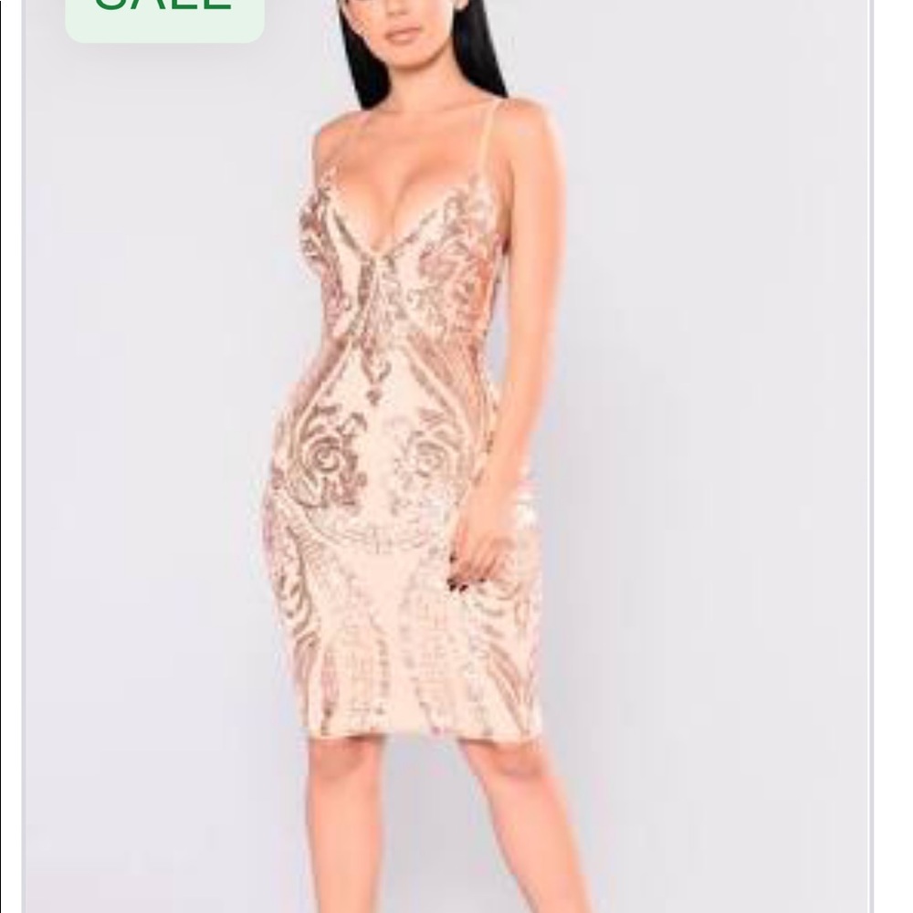 fashion nova dress and heels